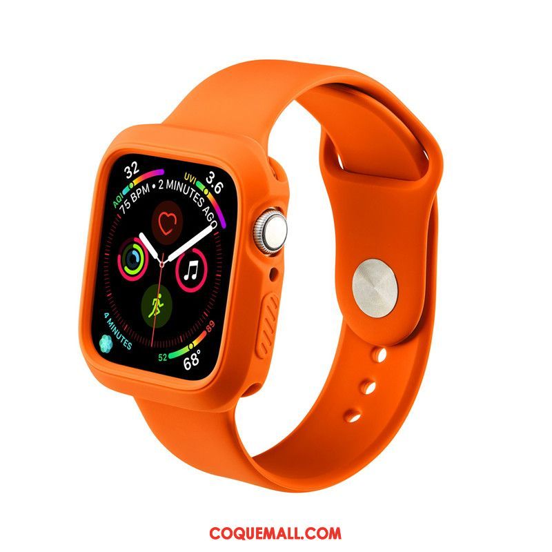 Étui Apple Watch Series 5 Tout Compris Imperméable Sport, Coque Apple Watch Series 5 Silicone Tendance