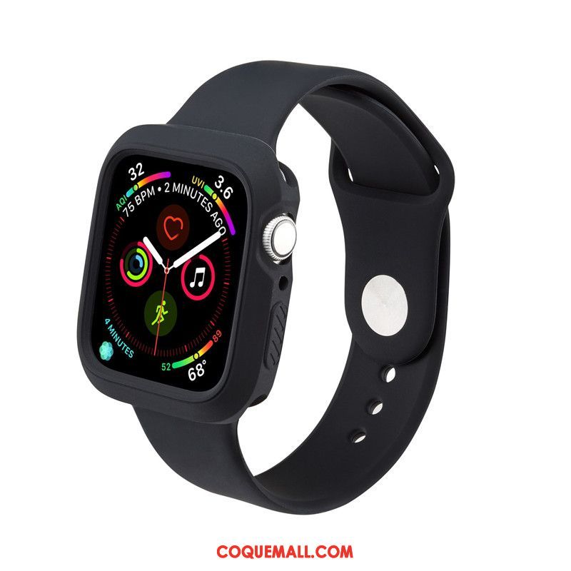 Étui Apple Watch Series 5 Tout Compris Imperméable Sport, Coque Apple Watch Series 5 Silicone Tendance