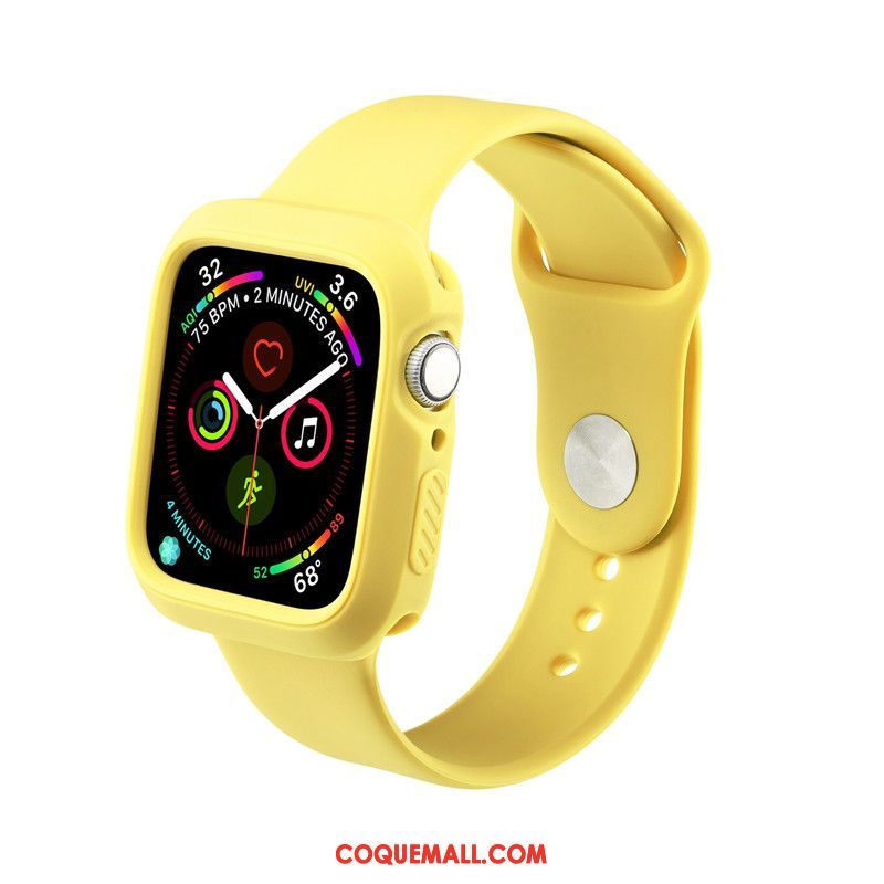 Étui Apple Watch Series 5 Tout Compris Imperméable Sport, Coque Apple Watch Series 5 Silicone Tendance