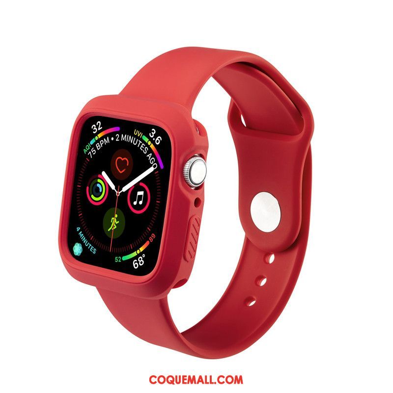 Étui Apple Watch Series 5 Tout Compris Imperméable Sport, Coque Apple Watch Series 5 Silicone Tendance