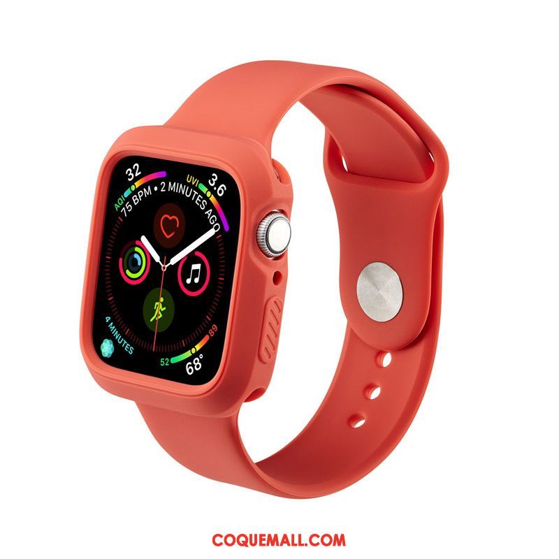 Étui Apple Watch Series 5 Tout Compris Imperméable Sport, Coque Apple Watch Series 5 Silicone Tendance