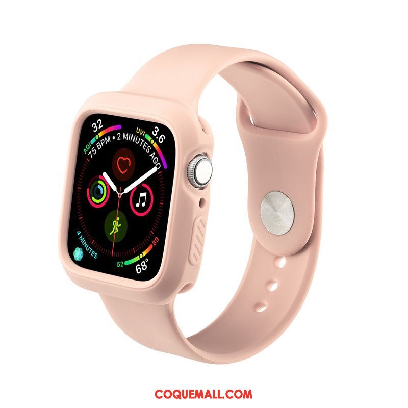 Étui Apple Watch Series 5 Tout Compris Imperméable Sport, Coque Apple Watch Series 5 Silicone Tendance