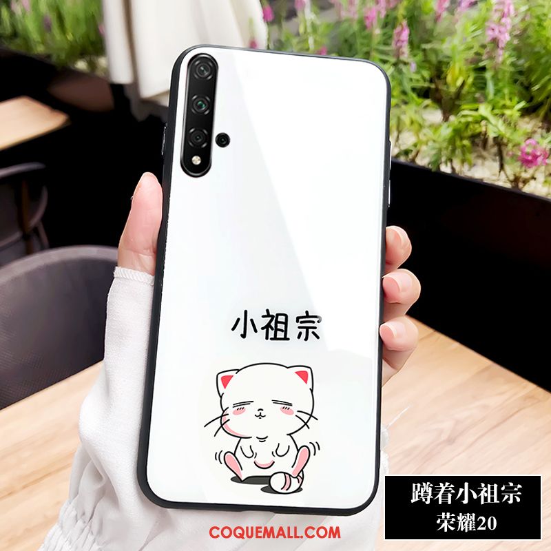 Étui Honor 20 Dessin Animé Silicone Marque De Tendance, Coque Honor 20 Amoureux Téléphone Portable