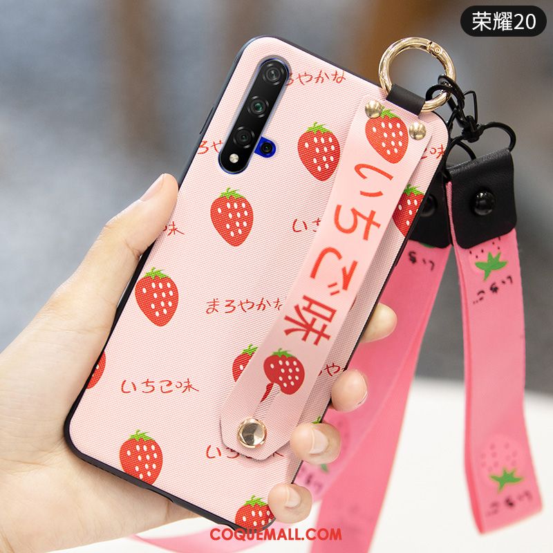 Étui Honor 20 Jeunesse Fruit Créatif, Coque Honor 20 Protection Délavé En Daim