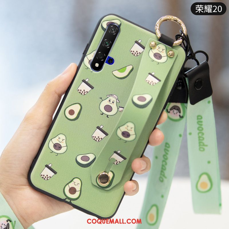 Étui Honor 20 Jeunesse Fruit Créatif, Coque Honor 20 Protection Délavé En Daim