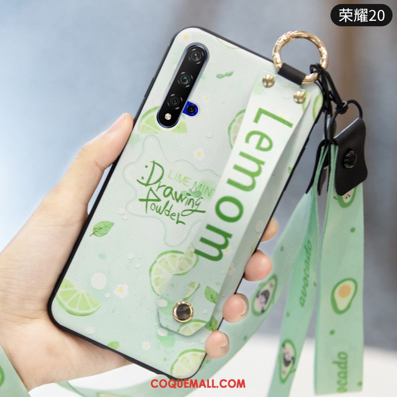 Étui Honor 20 Jeunesse Fruit Créatif, Coque Honor 20 Protection Délavé En Daim