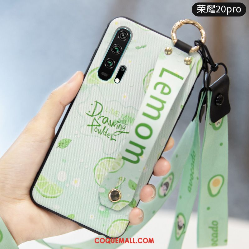 Étui Honor 20 Jeunesse Fruit Créatif, Coque Honor 20 Protection Délavé En Daim