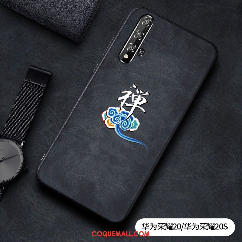 Étui Honor 20 Net Rouge Personnalité Amoureux, Coque Honor 20 Téléphone Portable Mode