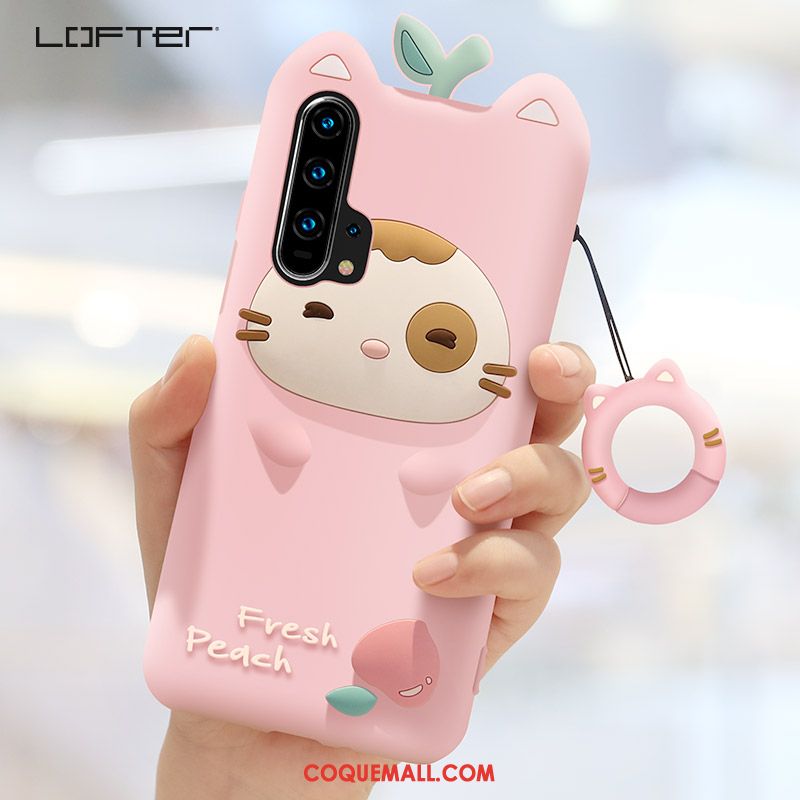 Étui Honor 20 Pro Charmant Protection Dessin Animé, Coque Honor 20 Pro Tout Compris Fluide Doux