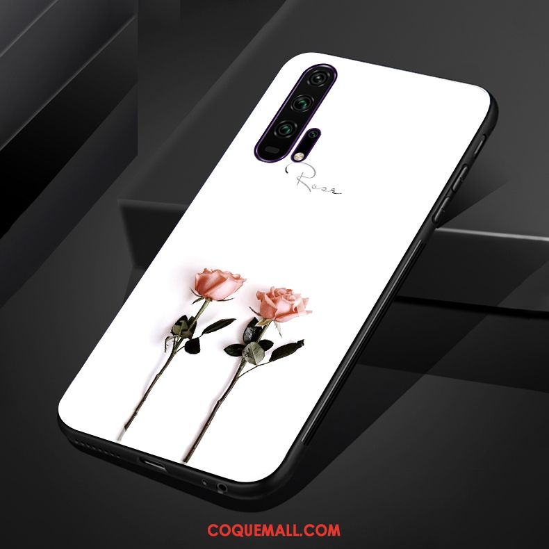 Étui Honor 20 Pro Fluide Doux Art Téléphone Portable, Coque Honor 20 Pro Rose Tout Compris