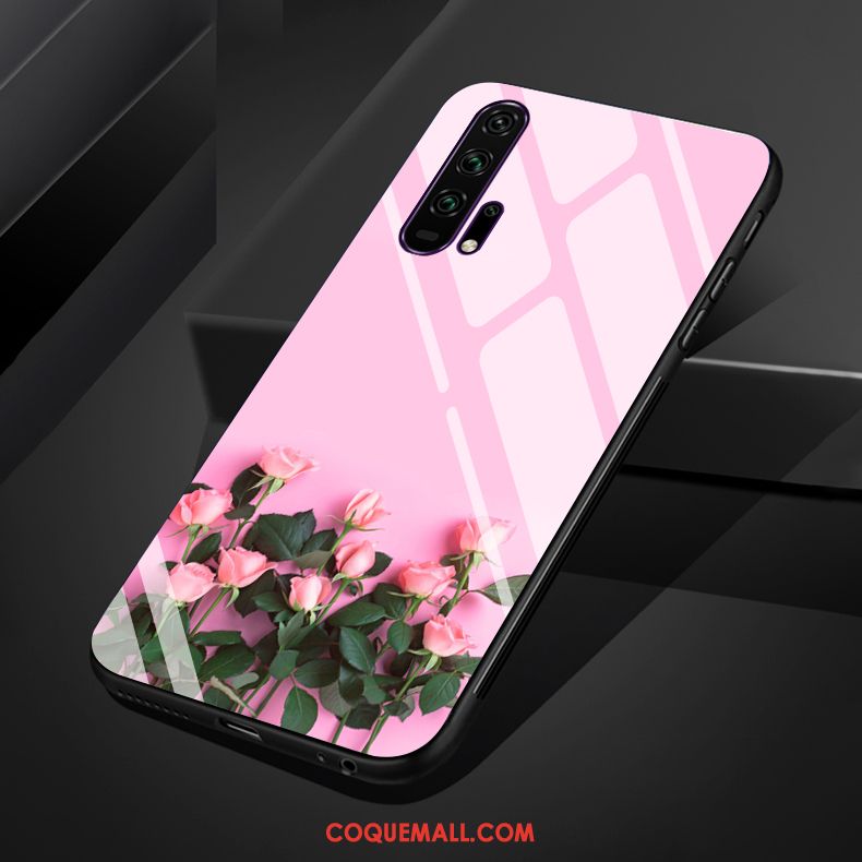 Étui Honor 20 Pro Fluide Doux Art Téléphone Portable, Coque Honor 20 Pro Rose Tout Compris