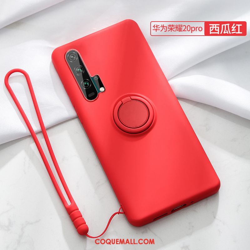 Étui Honor 20 Pro Nouveau Silicone Créatif, Coque Honor 20 Pro Délavé En Daim Anneau