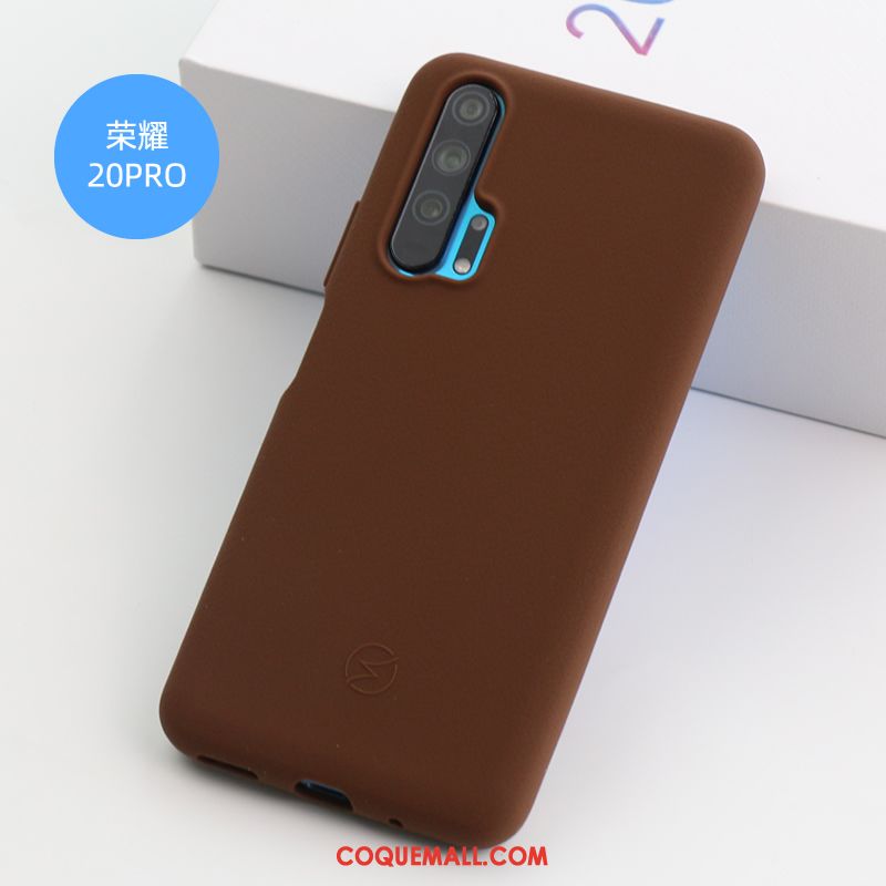 Étui Honor 20 Pro Protection Cuir Fluide Doux, Coque Honor 20 Pro Incassable Modèle Fleurie Braun