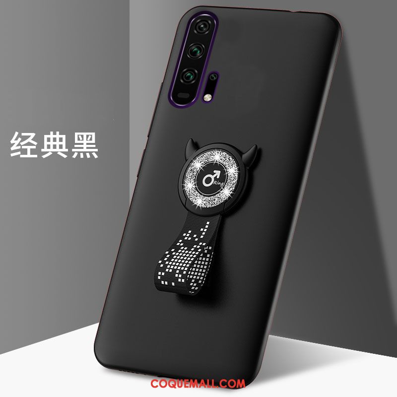 Étui Honor 20 Pro Protection Délavé En Daim Difficile, Coque Honor 20 Pro Rouge Mode