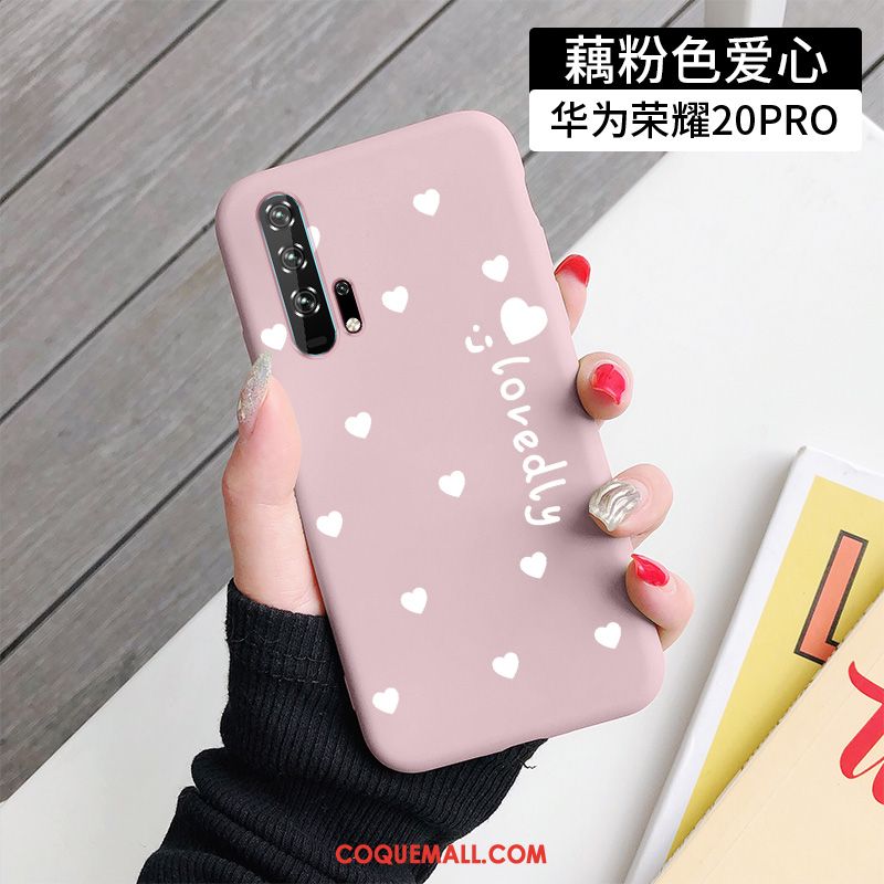 Étui Honor 20 Pro Simple Silicone Téléphone Portable, Coque Honor 20 Pro Protection Personnalité