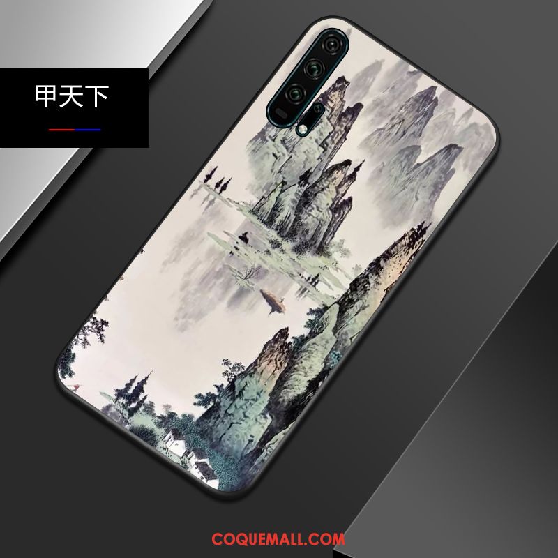 Étui Honor 20 Pro Style Chinois Créatif Téléphone Portable, Coque Honor 20 Pro Tout Compris Légères