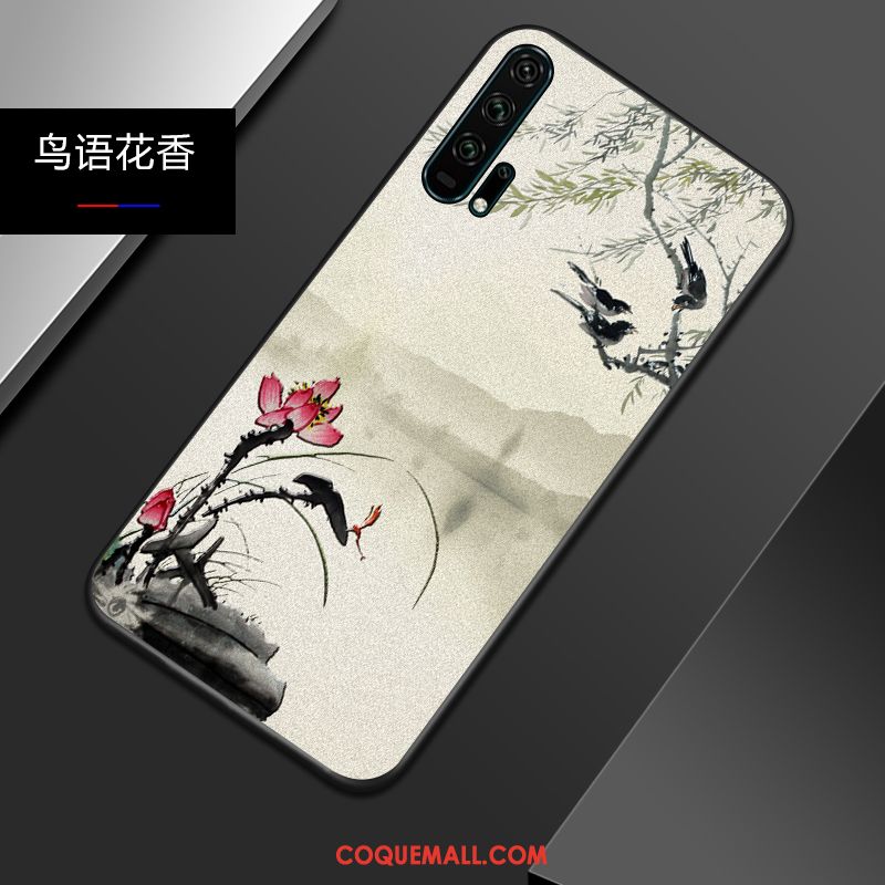 Étui Honor 20 Pro Style Chinois Créatif Téléphone Portable, Coque Honor 20 Pro Tout Compris Légères