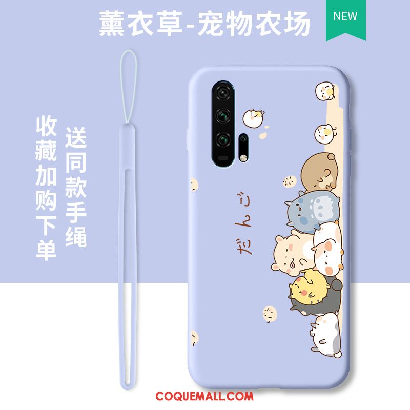 Étui Honor 20 Pro Tendance Violet Incassable, Coque Honor 20 Pro Tout Compris Dessin Animé