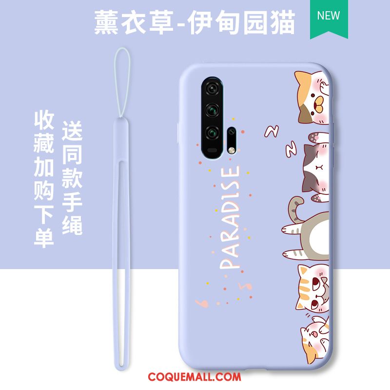 Étui Honor 20 Pro Tendance Violet Incassable, Coque Honor 20 Pro Tout Compris Dessin Animé