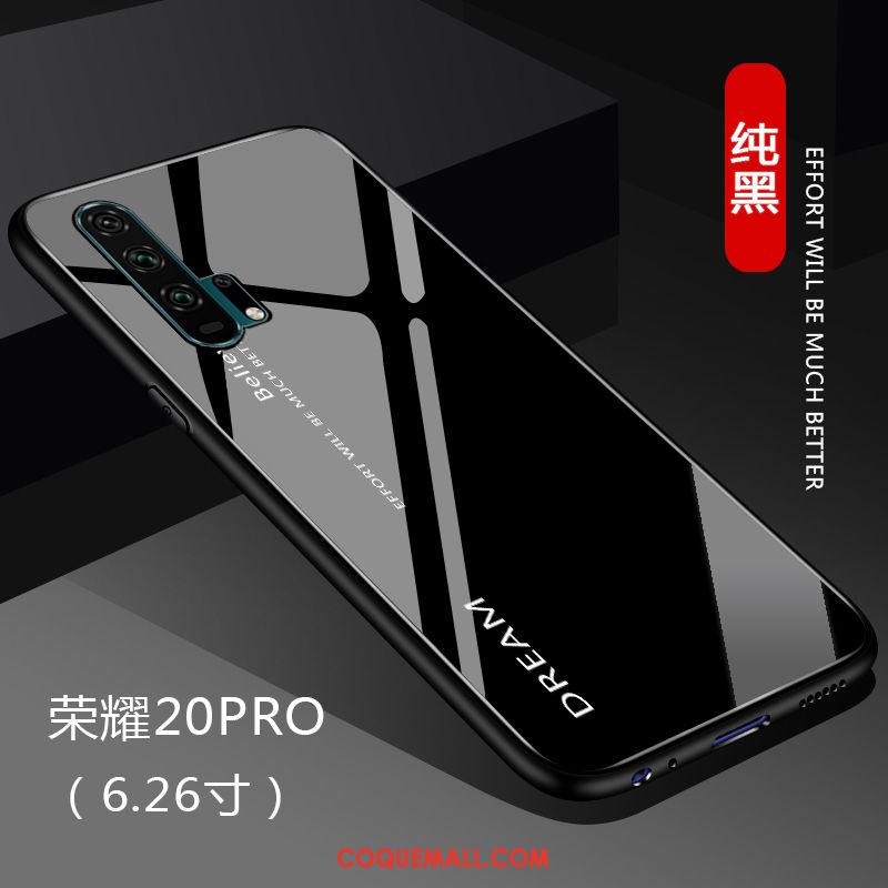 Étui Honor 20 Pro Tout Compris Incassable Téléphone Portable, Coque Honor 20 Pro Couleur Unie Miroir
