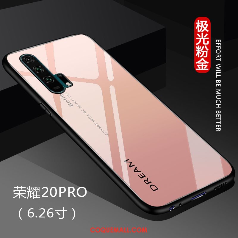 Étui Honor 20 Pro Tout Compris Incassable Téléphone Portable, Coque Honor 20 Pro Couleur Unie Miroir