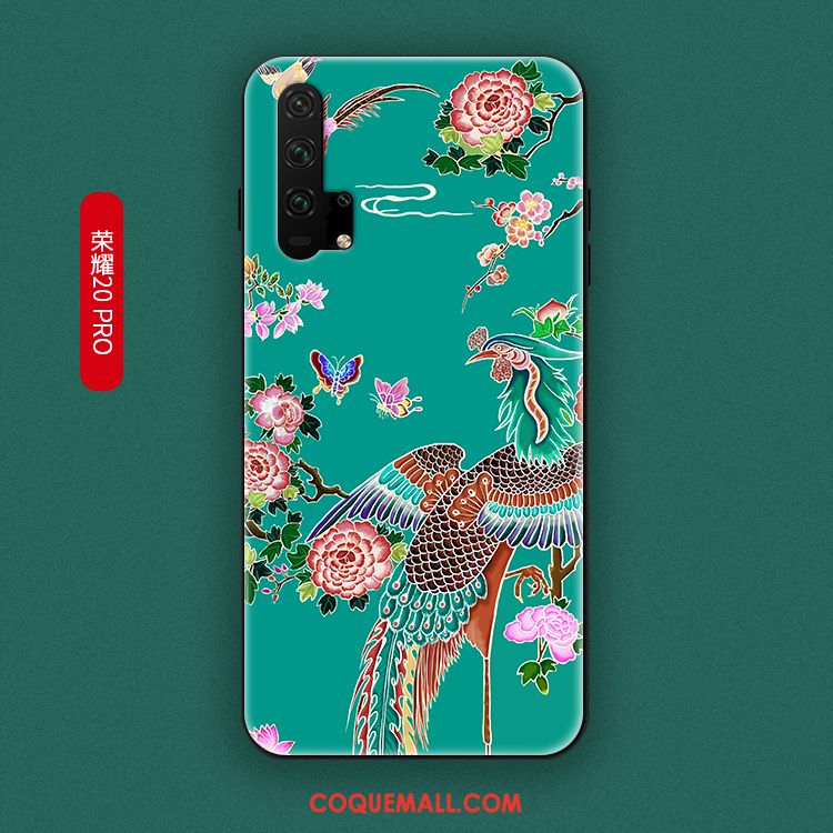 Étui Honor 20 Pro Tout Compris Marque De Tendance Incassable, Coque Honor 20 Pro Jaune Ornements Suspendus