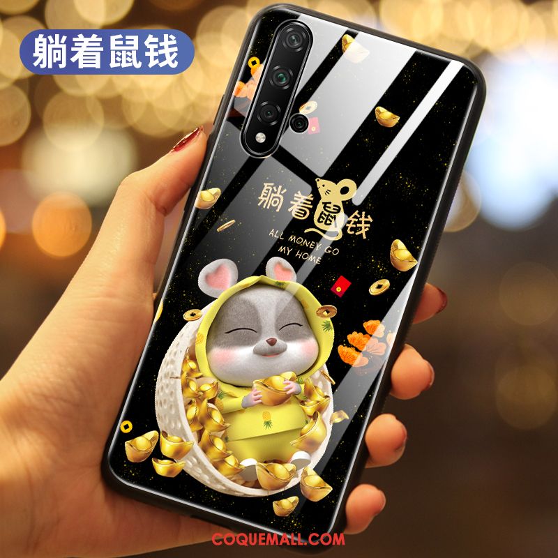 Étui Honor 20 Téléphone Portable Marque De Tendance Rat, Coque Honor 20 Tout Compris Net Rouge