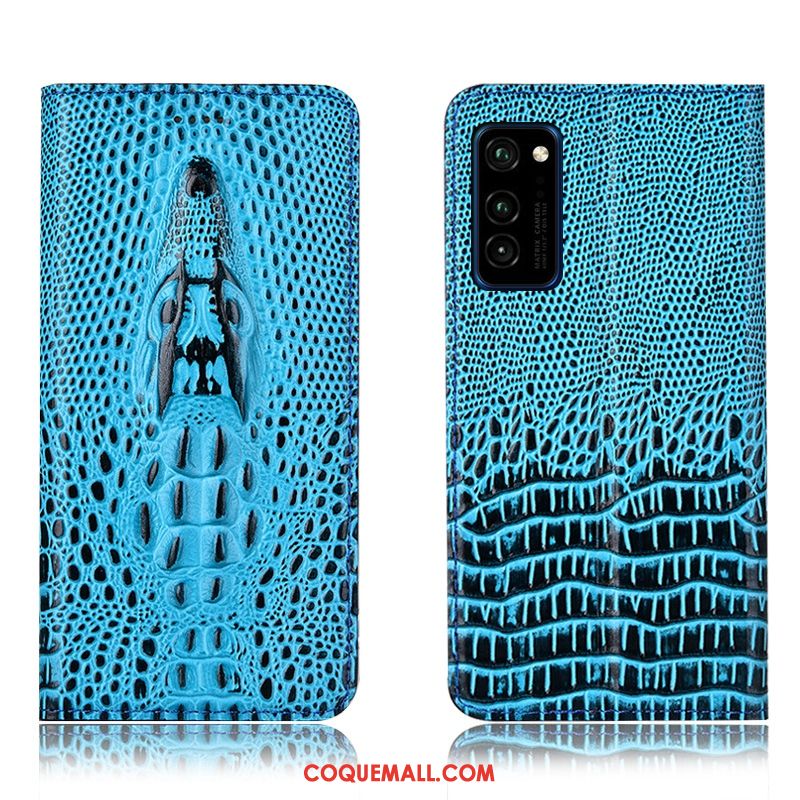 Étui Honor 30 Pro En Cuir Téléphone Portable Crocodile, Coque Honor 30 Pro Protection Incassable Braun