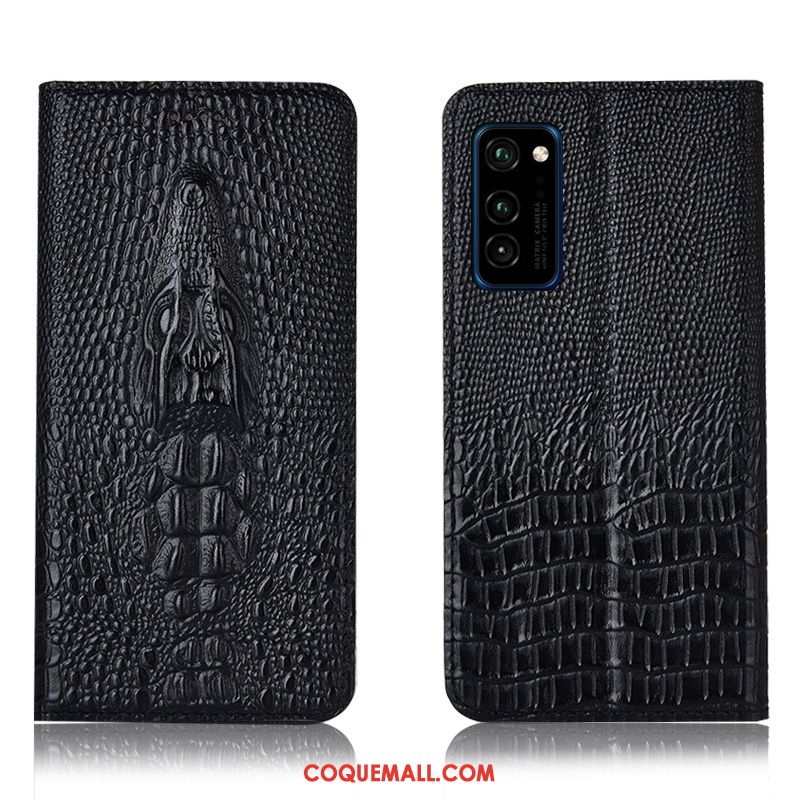 Étui Honor 30 Pro En Cuir Téléphone Portable Crocodile, Coque Honor 30 Pro Protection Incassable Braun