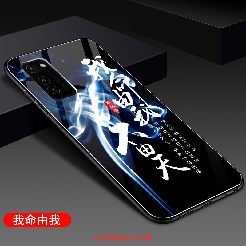 Étui Honor 30 Pro Haute Bleu Téléphone Portable, Coque Honor 30 Pro Verre