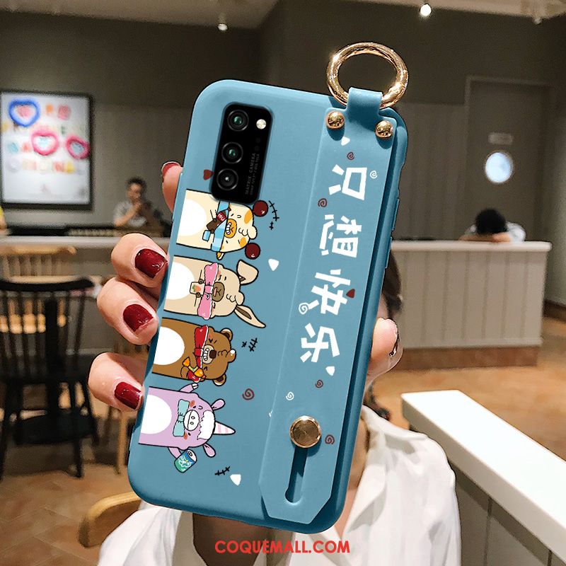 Étui Honor 30 Pro Incassable Rose Fluide Doux, Coque Honor 30 Pro Jeunesse Dessin Animé