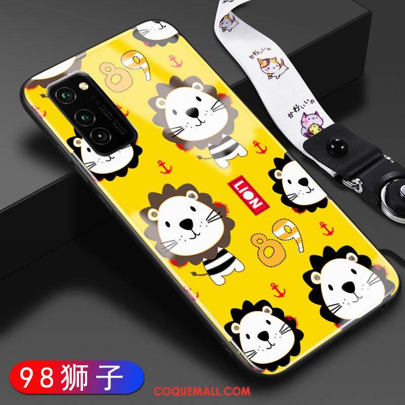 Étui Honor 30 Pro Incassable Verre Dessin Animé, Coque Honor 30 Pro Vert Protection