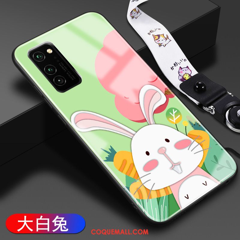 Étui Honor 30 Pro Incassable Verre Dessin Animé, Coque Honor 30 Pro Vert Protection