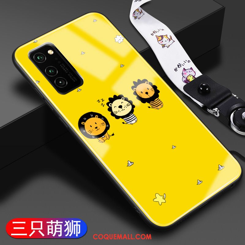 Étui Honor 30 Pro Incassable Verre Dessin Animé, Coque Honor 30 Pro Vert Protection