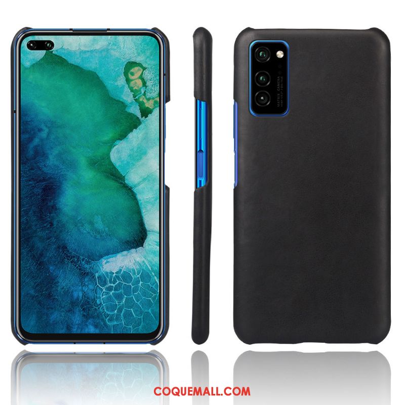 Étui Honor 30 Pro Jaune En Cuir Qualité, Coque Honor 30 Pro Tendance Business