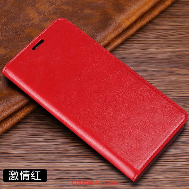 Étui Honor 30 Pro Marron Rouge Fluide Doux, Coque Honor 30 Pro Simple Sac