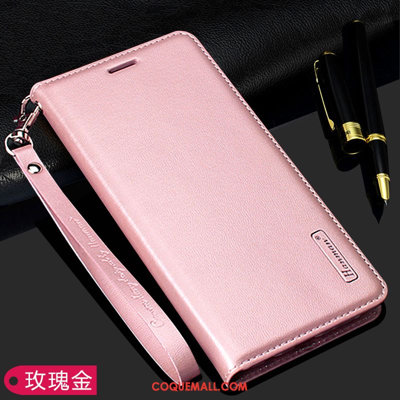 Étui Honor 30 Pro Plier Téléphone Portable Reversible, Coque Honor 30 Pro Or Rose En Cuir