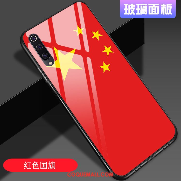 Étui Honor 9x Pro Incassable Style Chinois Verre, Coque Honor 9x Pro Étoile Rouge