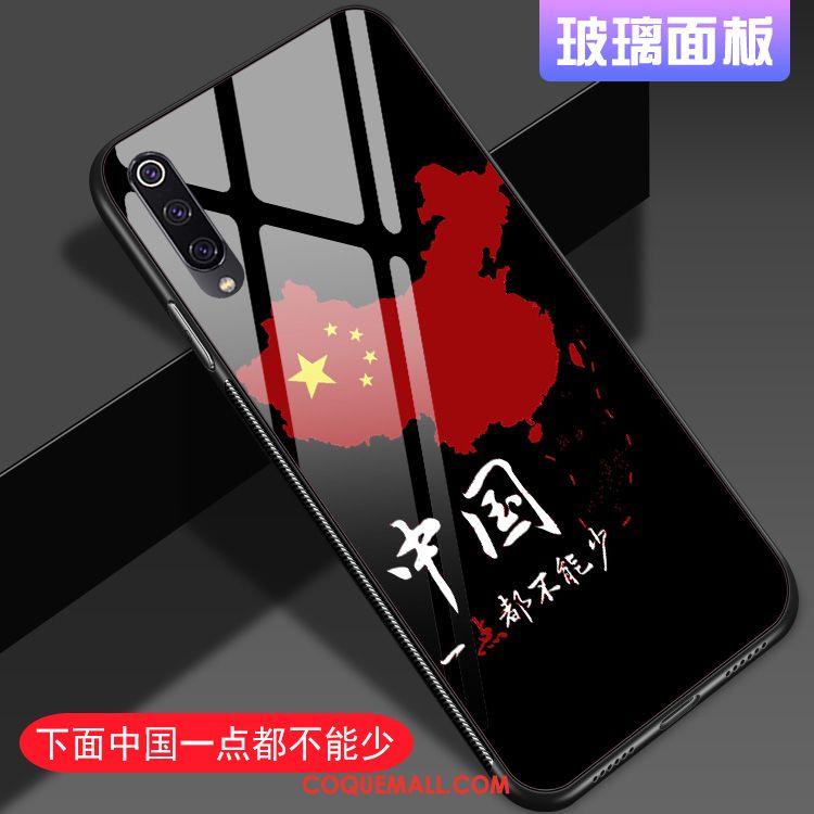 Étui Honor 9x Pro Incassable Style Chinois Verre, Coque Honor 9x Pro Étoile Rouge