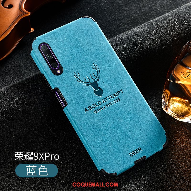 Étui Honor 9x Pro Téléphone Portable Fluide Doux Personnalité, Coque Honor 9x Pro Luxe Qualité