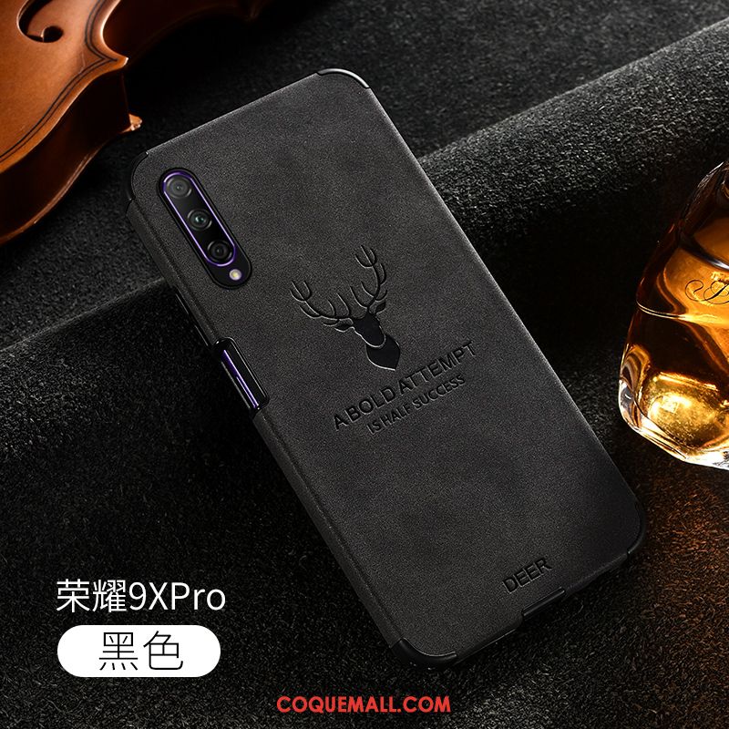Étui Honor 9x Pro Téléphone Portable Fluide Doux Personnalité, Coque Honor 9x Pro Luxe Qualité