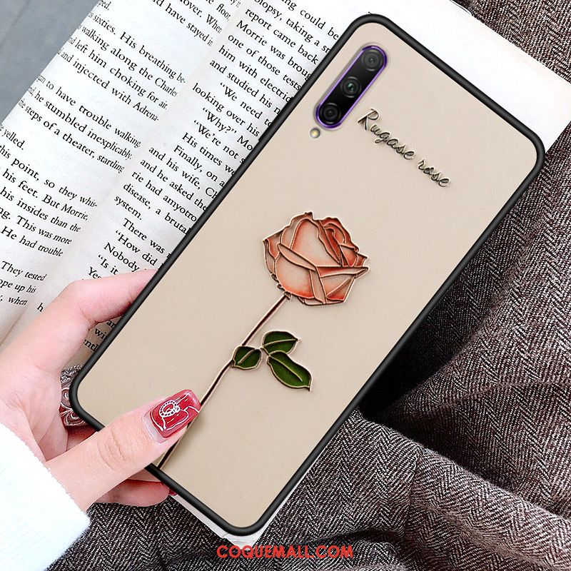 Étui Honor 9x Pro Vert Incassable Peinture, Coque Honor 9x Pro Protection Cœur