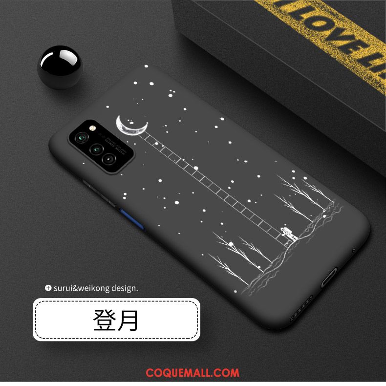 Étui Honor View30 Délavé En Daim Luxe Protection, Coque Honor View30 Noir Silicone