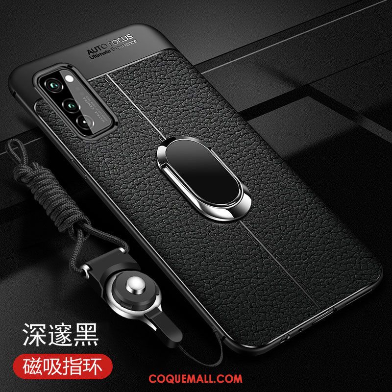 Étui Honor View30 En Cuir Fluide Doux Incassable, Coque Honor View30 Rouge Protection