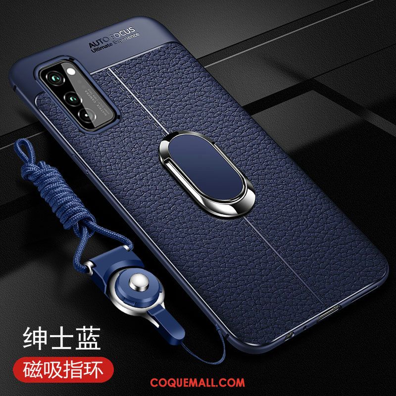 Étui Honor View30 En Cuir Fluide Doux Incassable, Coque Honor View30 Rouge Protection