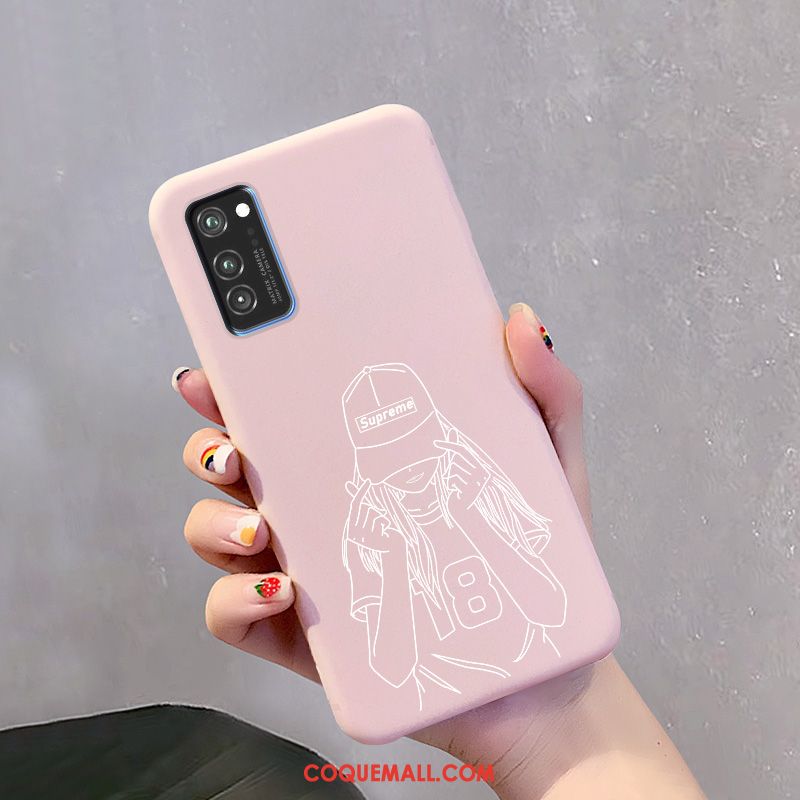 Étui Honor View30 Incassable Téléphone Portable Silicone, Coque Honor View30 Amoureux Créatif