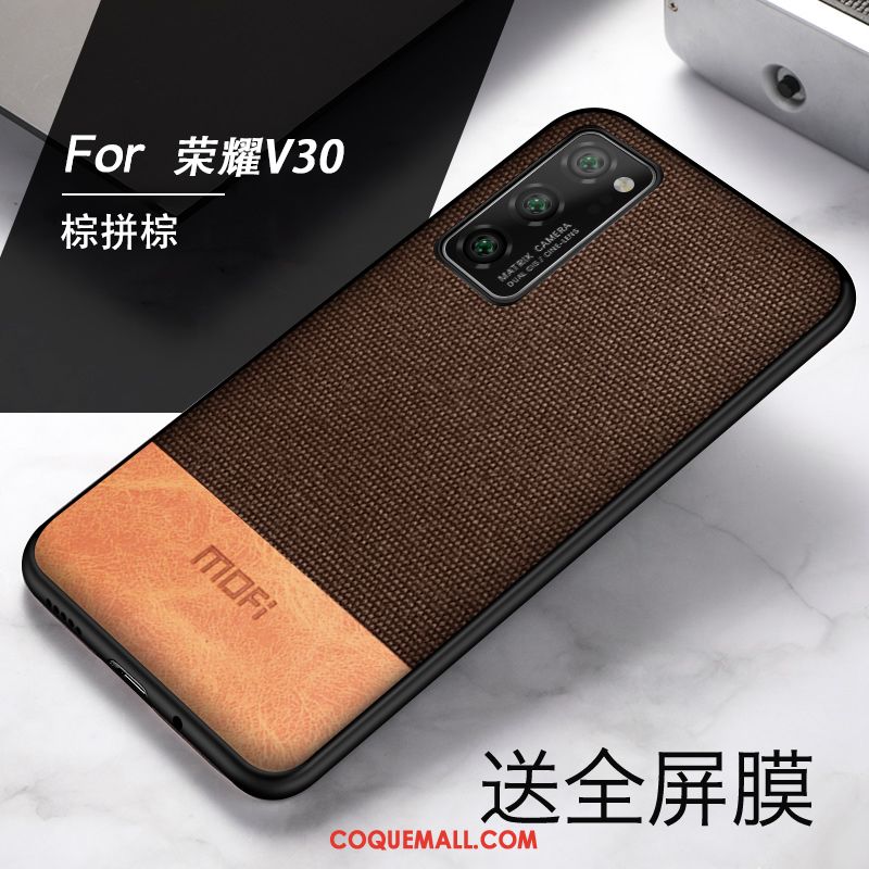 Étui Honor View30 Nouveau Très Mince Tissu, Coque Honor View30 Protection Créatif