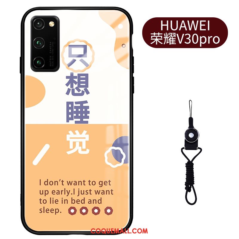 Étui Honor View30 Pro Créatif Téléphone Portable Vert, Coque Honor View30 Pro Tout Compris Travailler