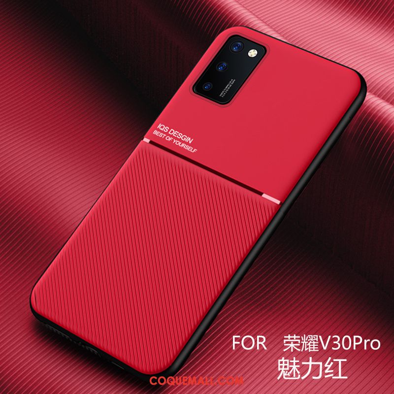 Étui Honor View30 Pro Modèle Fleurie Délavé En Daim Incassable, Coque Honor View30 Pro Tout Compris Cuir