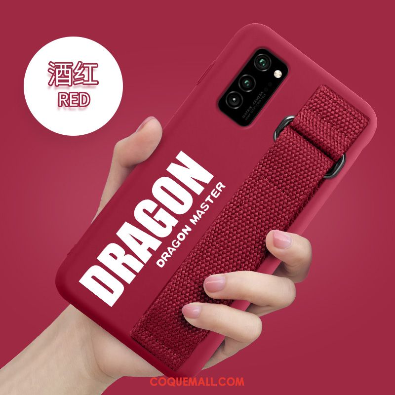 Étui Honor View30 Pro Net Rouge Mode De Rue Téléphone Portable, Coque Honor View30 Pro Vert Incassable